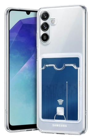 Mey İthalat®  Samsung Galaxy A37 5G Kart Şeffaf Silikon - Şeffaf