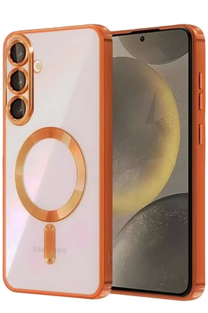 Mey İthalat®  Samsung Galaxy A27 5G Kross Magneticsafe Kapak - Turuncu