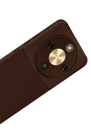 Mey İthalat®  Huawei Honor Magic 8 Lite Auto Focus Karbon Kapak - Kahverengi