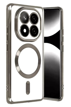 Mey İthalat®   Redmi Note 15 Pro 4G Kross Magneticsafe Kapak - Titan Gri