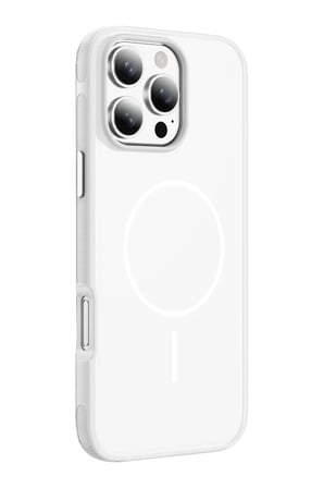 Mey İthalat®   iPhone 16 Pro Max Neksa Magsafe Kapak - Beyaz