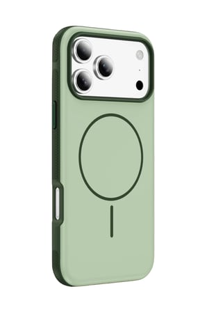 Mey İthalat®   iPhone 17 Pro Neksa Magsafe Kapak - Yeşil