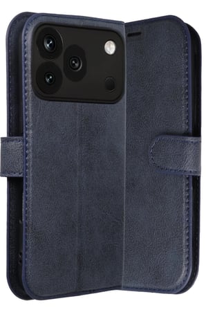 Mey İthalat®  Huawei Honor 600 Pro Trend S Plus Kapaklı Kılıf - Lacivert