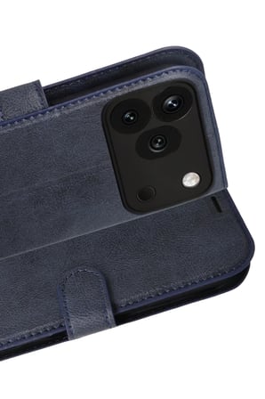 Mey İthalat®  Huawei Honor 600 Pro Trend S Plus Kapaklı Kılıf - Lacivert