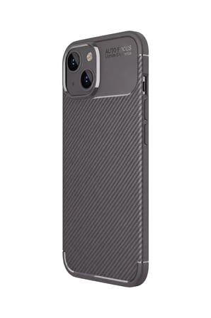 Mey İthalat®   iPhone 15 Kılıf Auto Focus Karbon Kapak - Gri