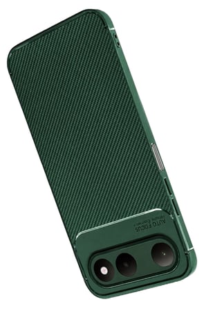 Mey İthalat®  Tecno Spark 50 5G Auto Focus Karbon Kapak - Yeşil