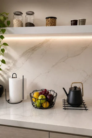 3’lü Set Siyah Dik Kağıt Havluluk Ayraçlı Nihale Oval Köşeli Meyve Sepeti Mutfak Seti