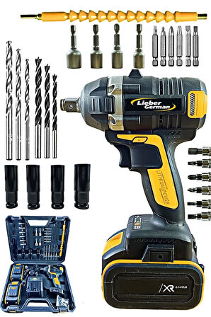 Torq Kömürsüz Motor 21 Vf 3.0 Ah 650nm Full Setli Somunsökme Sıkma Makinesi