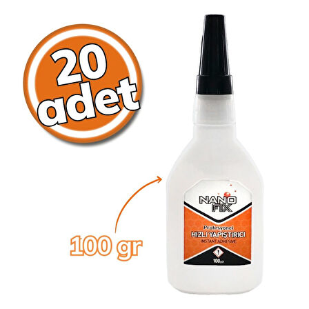 Nanofix Yapıştırıcı Jel Yedek - 100 gr 20'li Set