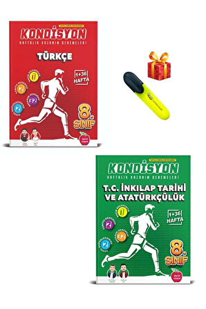 NEWTON 8. SINIF KONDİSYON DENEME SETİ + ( FOSFORLU KALEM)