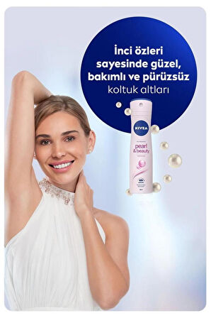 Nivea Deodorant 150 Ml Kadın Pearl&Beauty 5 ADET