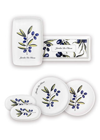 The Mia Olivos Kahvaltı Takımı 6 Kişilik 15 Parça Set 1