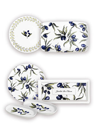 The Mia Olivos Kahvaltı Takımı 6 Kişilik 15 Parça Set 2