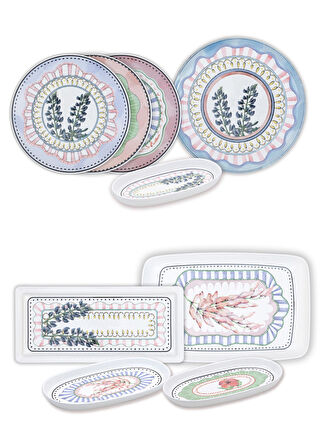 The Mia Spring Kahvaltı Takımı 6 Kişilik 15 Parça Set 2