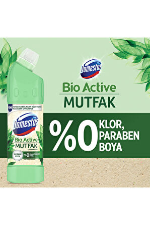 Domestos Çamaşır Suyu Bio Active Mutfak Maksimum Hijyen 750 ml X 3 Adet