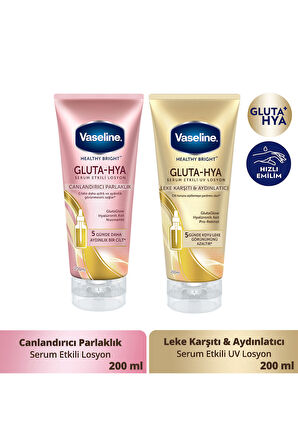 Vaseline Gluta Hya Serum Etkili Losyon Serisi 200 ml