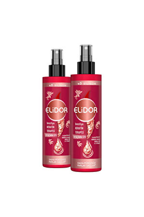 Elidor Brezilya Keratin Terapisi Saç Sütü 200 ml 2 Adet