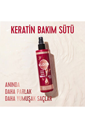 Elidor Brezilya Keratin Terapisi Saç Sütü 200 ml 2 Adet