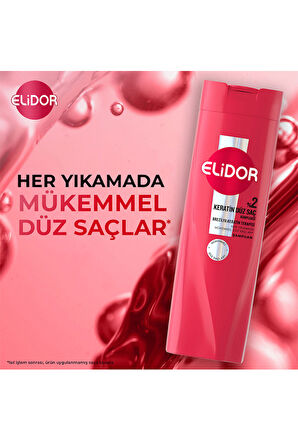 Elidor Brezilya Keratin Terapisi Saç Bakım Seti 4'lü