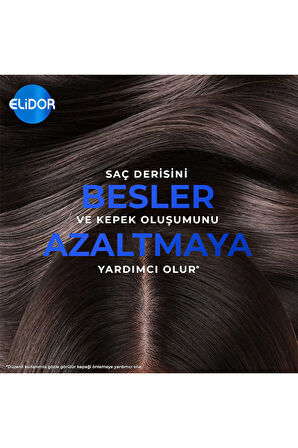 Elidor Superblend Şampuan ve Bakım Kremi Kepeğe Karşı Etkili 2'si 1 Arada B3 Vitamini Çay Ağacı Yağı Aloe Vera 400 ml X3