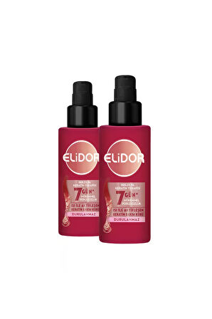 Elidor Isı İle Aktifleşen Keratin Bakım Kürü Brezilya Keratin Terapisi 90 ml x2