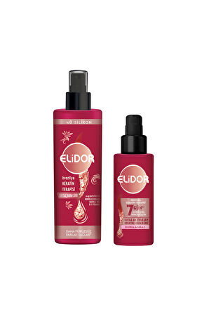 Elidor Brezilya Keratin Terapisi Saç Bakım Serisi 2'li Set