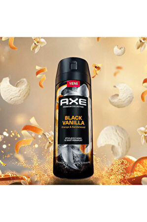Axe Erkek Sprey Deodorant Cherry Spritz 150 ml + Black Vanilla 150 ml + Emerald Sage 150 ml