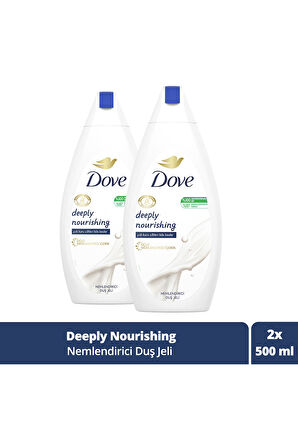 Dove Nemlendirici Duş Jeli Deeply Nourishing 450 ml x2