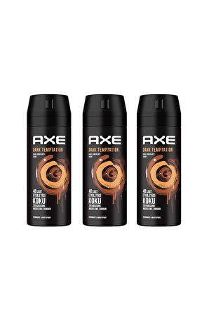 Axe Erkek Sprey Deodorant Seti Dark Temptation + Leather & Cookies 150 ml x2