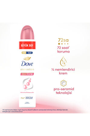 Dove Eventone Kalendula Özü Kadın Sprey Deodorant 200 ml x 3 Adet