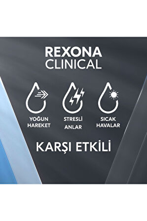 Rexona Men Clinical Protection Erkek Stick Deodorant Clean Scent 45 ml x2