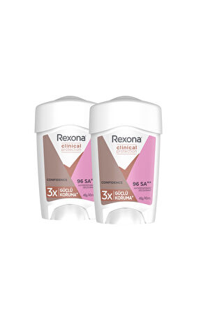 Rexona Clinical Protection Kadın Stick Deodorant Confidence 45 ml x2