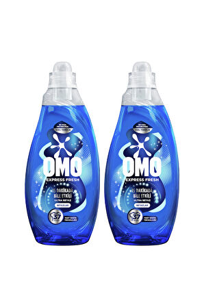 Omo Express Fresh Ultra Beyaz Sıvı Deterjan 1.48 lt 2'li