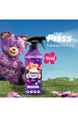 Yumoş Yumoş Ev veTekstil Spreyi Lotus Yıkanması Zor Eşyalar İçin 450 ml x2