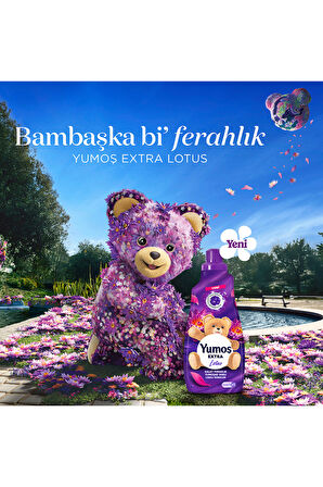 Yumoş Extra Lotus Yumuşatıcı 60 Yıkama 1.44 lt 3'lü