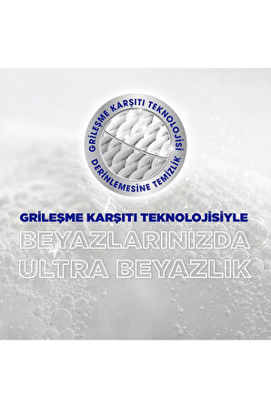 Rinso Beyaz Sirke ve Çamaşır Sodası Beyazlar Için Toz Deterjan 8 kg x1