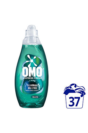 Omo Express Fresh Kötü Koku Karşıtı Beyazlar ve Renkliler için Sıvı Deterjan 1.48 lt