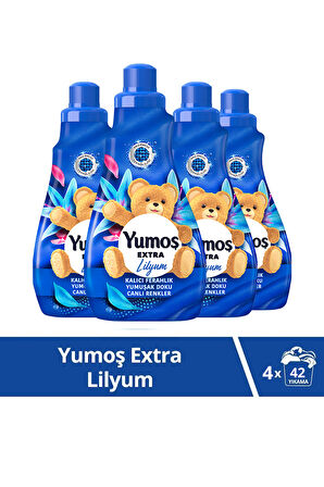 Yumoş Extra Konsantre Çamaşır Yumuşatıcısı Lilyum 1008 ml x4