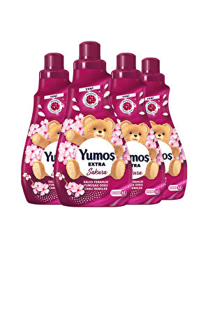 Yumoş Extra Konsantre Çamaşır Yumuşatıcı Sakura 1008 ml x4