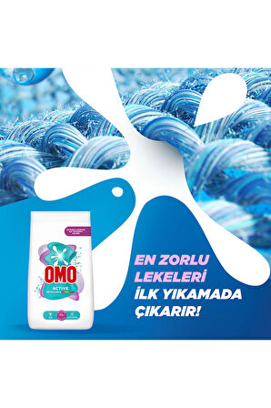 Omo Active Beyazlar ve Renkliler için 9 kg Toz Deterjan