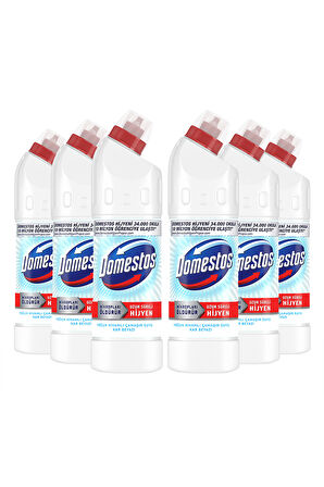 Yoğun Kıvamlı Çamaşır Suyu Kar Beyazı Maksimum Hijyen 750 ml 6 Adet