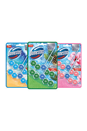 Domestos Tuvalet Bloğu 100 G Çam Ormanı 100 X1 Manolya Buketi 100 G X1 Okyanus Esintisi 100 G X1
