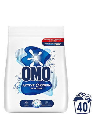 Omo Active Oxygen Beyazlar Toz Deterjanı 6 KG x1
