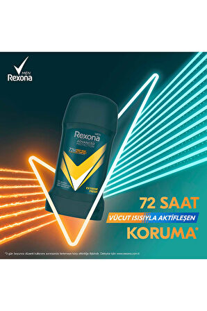 Rexona Men Advanced Protection Erkek Stick Deodorant Extreme Fresh 50 ml x2