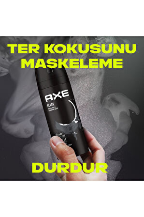 Axe Black Deodorant & Body Spray 150 ml x3