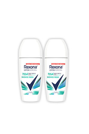 Rexona Üstün Koruma Kadın Roll On Deodorant Shower Fresh 50 ml x2