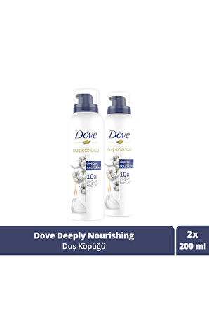 Dove Duş Köpüğü Deeply Nourishing 200 ml x2
