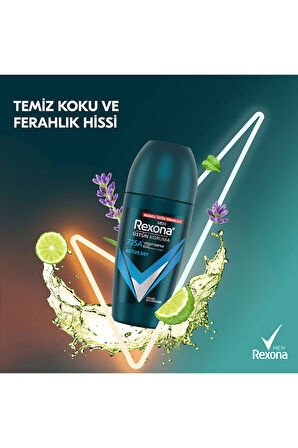 Rexona Men Üstün Koruma Erkek Roll On Deodorant Active Dry 50 ml x2