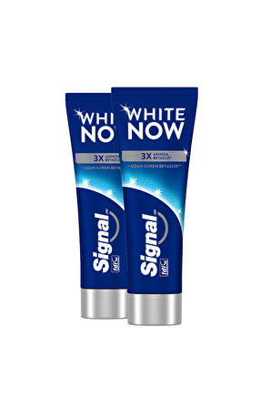 Signal White Now Diş Macunu Original Uzun Süren Beyazlık 75 ml x2