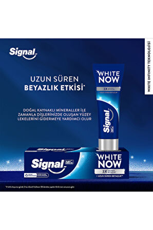 Signal White Now Diş Macunu Original Uzun Süren Beyazlık 75 ml x2